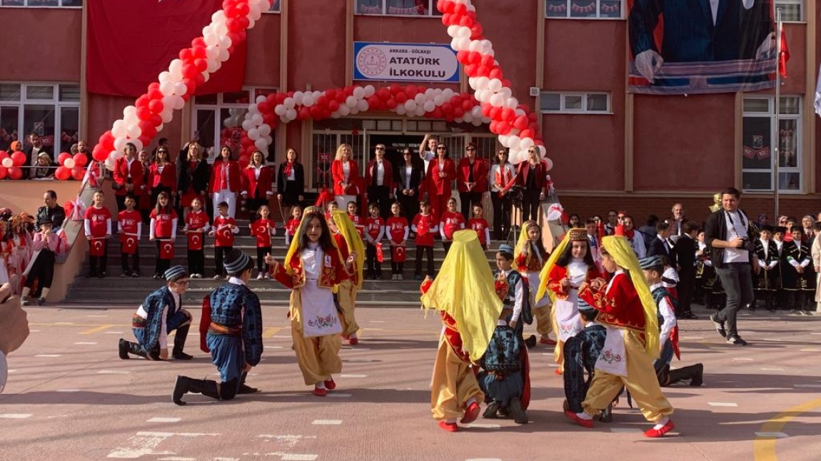  Atatürk İlkokulu 29 Ekim Cumhuriyet Bayramı 100. yıl  kutlamaları basında da yer aldı.