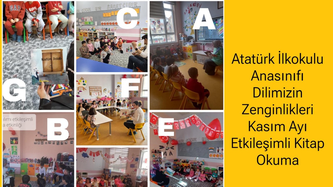 ANASINIFI KASIM AYI ETKİLEŞİMLİ KİTAP OKUMA