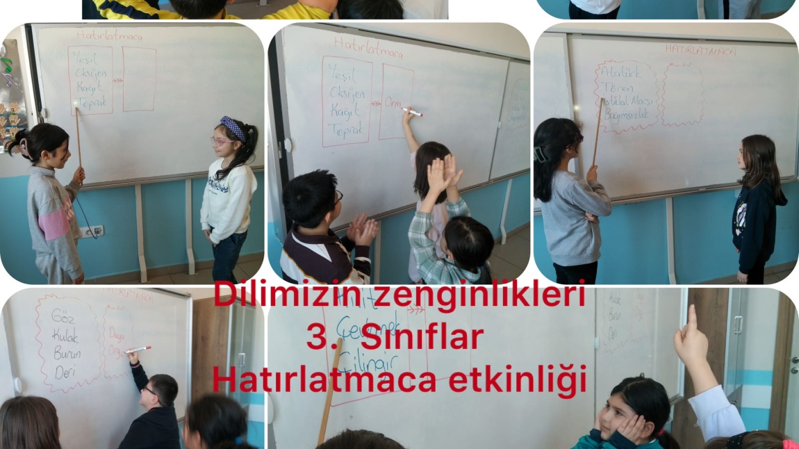 DİLİMİZİN ZENGİNLİKLERİ PROJESİ 3. SINIFLAR OCAK AYI ETKİNLİĞİ