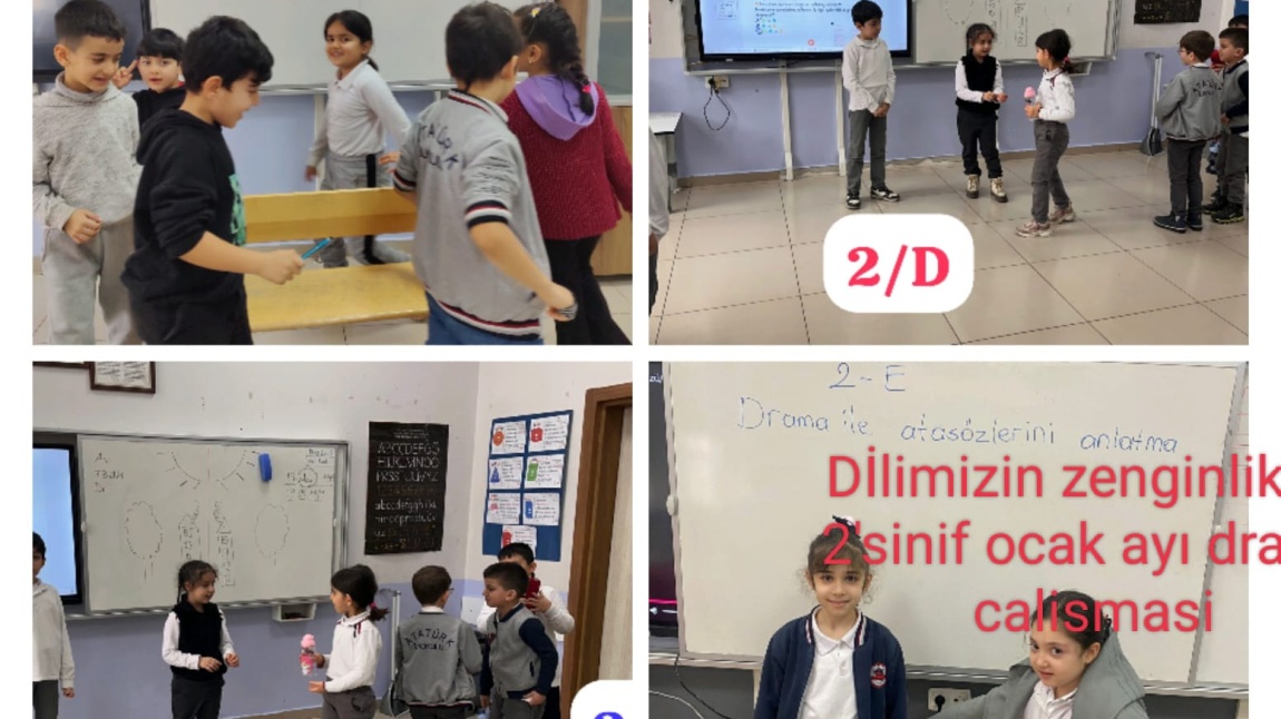 DİLİMİZİN ZENGİNLİKLERİ OCAK AYI 2. SINIFLAR DRAMA ETKİNLİĞİ