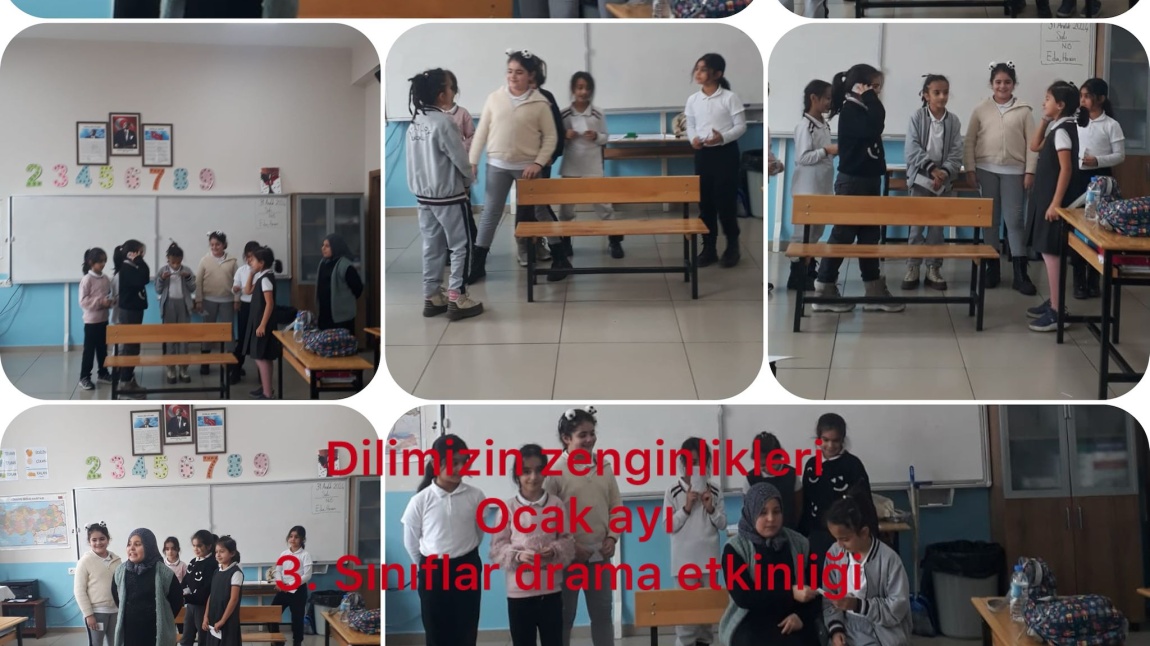 DİLİMİZİN ZENGİNLİKLERİ PROJESİ OCAK AYI 3. SINIFLAR DRAMA ETKİNLİĞİ